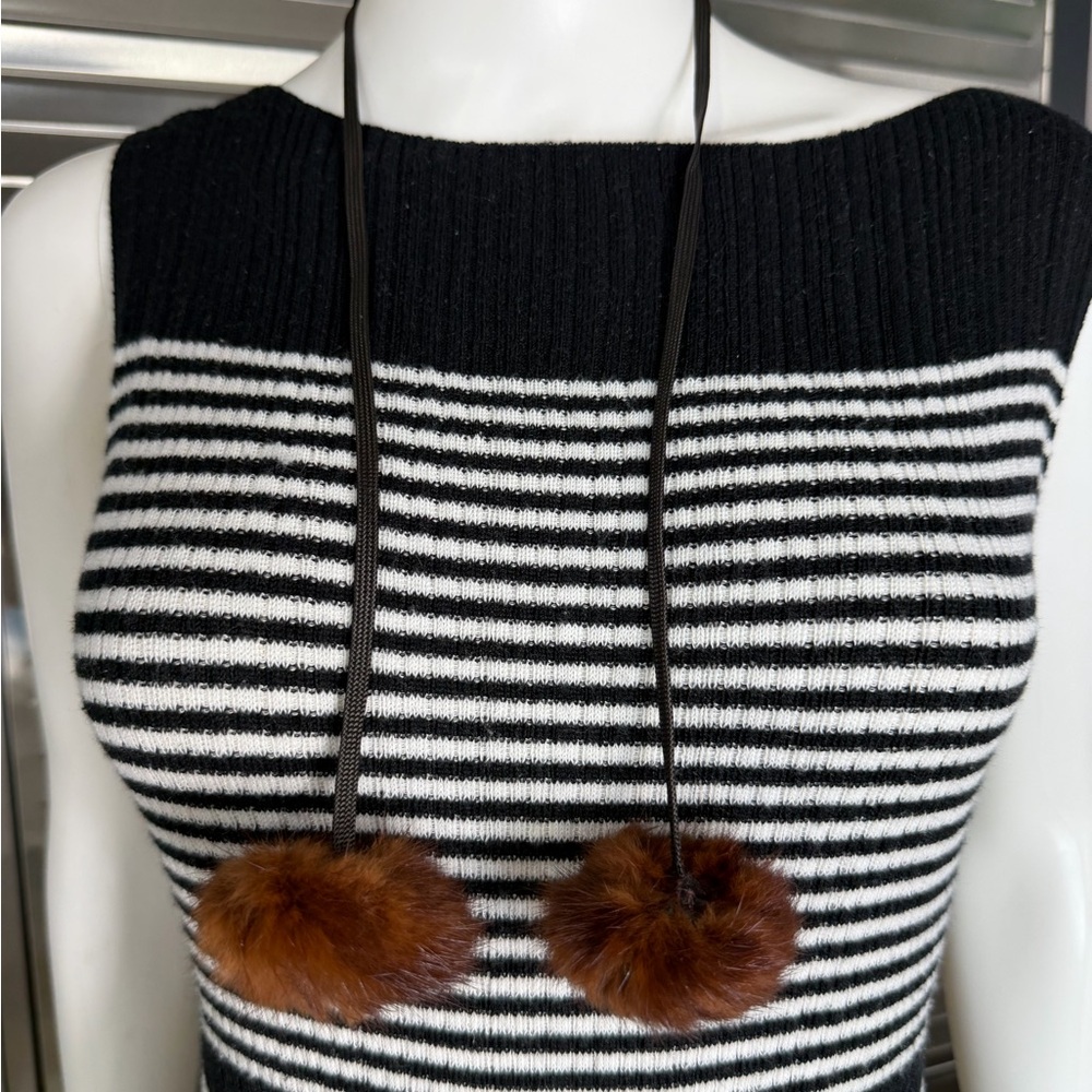 Genuine Mink Pom Pom Accessory